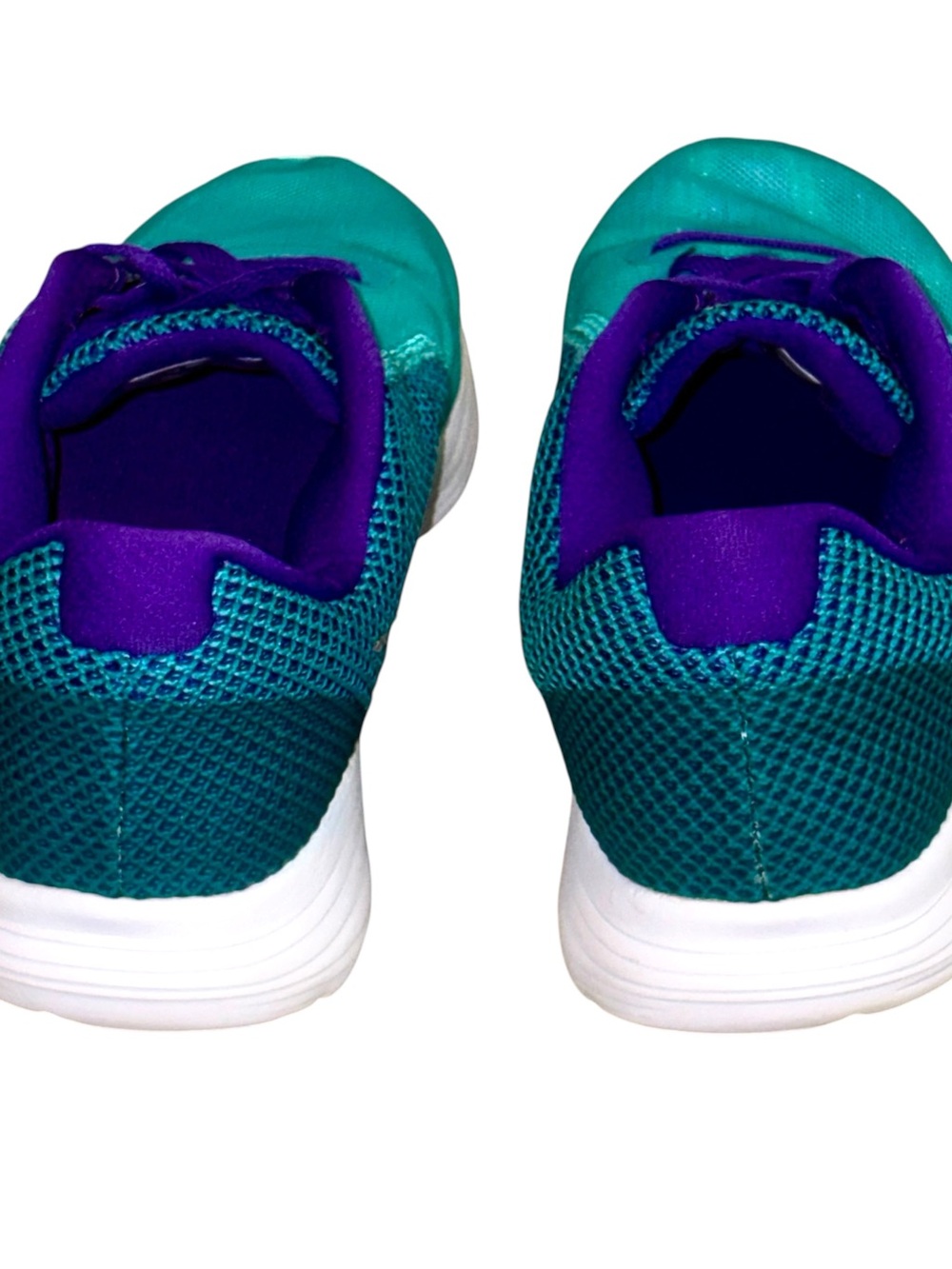 Nike Revolution 3 Women's Running Shoes | Hyper Violet Purple Teal - Picture 5 of 10